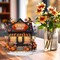 DIY 5D Tabletop Diamond Art Painting Kit – Halloween Candy Shop, Desktop Ornament with Special-Shaped Rhinestones